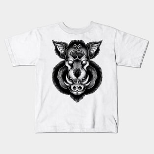 Dark boar Kids T-Shirt